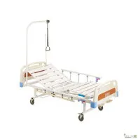 Кровать медицинская с пластиковыми спинками