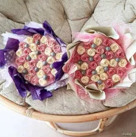 Букет из шоколадных роз