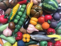 Игрушки из полимерной глины для игр/развития мелкой моторики