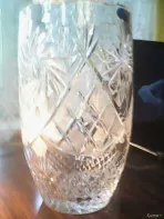 Хрустальная ваза для цветов. Новая!