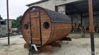 Баня бочка 4 м перевозная