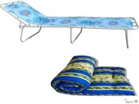 Раскладушка взрослая с ватным матрасом