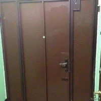 ДВЕРИ стальные полуторные для тамбура