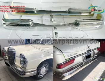 Mercedes W111 W112 Fintail Coupe 1959  1968 Bumpers