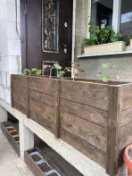 Вазоны из дерева