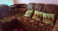 Угловой диван и кресло б/у