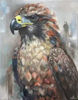 Картина маслом &laquo;Орел&raquo;