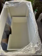 Тумба под раковину с зеркалом 800*440