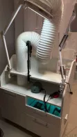Вытяжка для педикюра