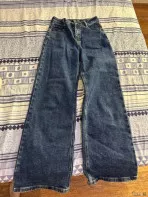 Mom jeans синие