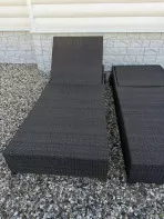 Шезлонг Rattan grand Bubble 85х210х30
