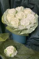 Съедобный букет из зефирных роз