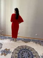 Платье красная