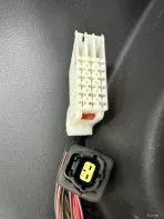 Дверь в сборе левая белая тягач Sitrak C7H