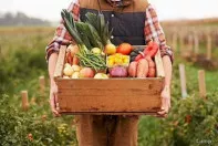 Фермерские продукты, здоровое питание, домашняя еда