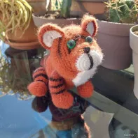 Amigurumi tigre