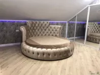 Круглая кровать