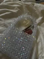 Сумка из бусин, сумка на расплет