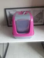 Закрытый туалет для кошек, новый
