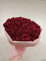 Цветы из атласной ленты на заказ