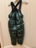 Зимняя куртка с комбинезоном для детей