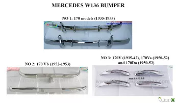 Mercedes W136 model 170S170Vb170V 170VA 170DA