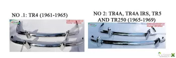 Triumph TR4 TR4A TR4A IRS TR5 TR250 19651969 Bumpers